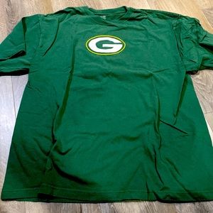 Green Bay Packers Tshirt with Charles Woodson name and number in back